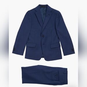 BNWT Michael Kors Navy Boys' Two-Button Suit Set, 16
